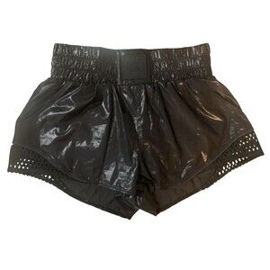 Ivy Park Shorts Womens Small High Waist Running Lined Laser Cut Trim New